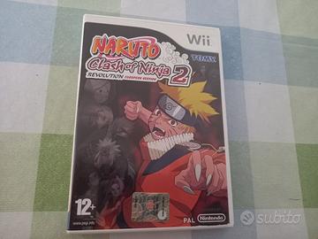 gioco nintendo wii naruto clash of Ninja 2 ITALIAN