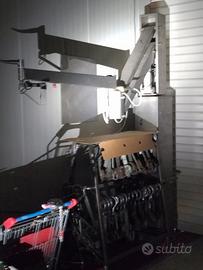 Braccio idraulico carico scarico carne