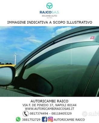 Deflettori Antivento Antiturbo Fiat Panda 2012