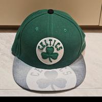 NEW ERA cappello nba Celtics verde con logo   