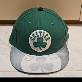NEW ERA cappello nba Celtics verde con logo   