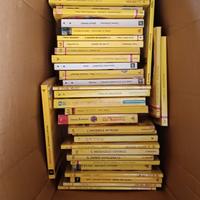 55 Libri gialli vintage dalla  libreria personale 