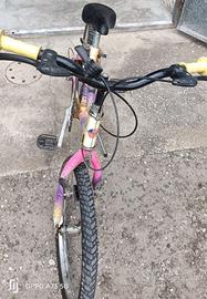 Bicicletta BMX con marce 19 pollici + Casco