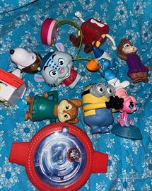 Lotto personaggi cartoon & sorpresine