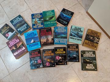 Lotto Libri Clive Cussler
