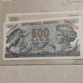 500 lire Aretusa Campione Specimen  1966