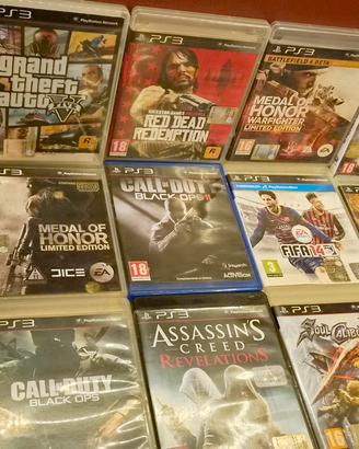 31 giochi playstation 3 + 2 joistick