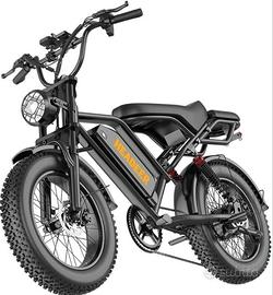 Bici elettrica tipo moto