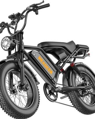Bici elettrica tipo moto