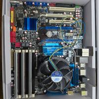 Blocco Scheda Madre Asus P6T + i7-920 + 6GB DDR3