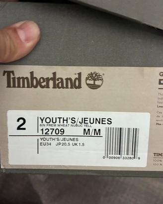 Scarponcino Timberland n. 34