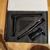 guarnitura carbonio 170 mm 417g.