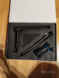 guarnitura carbonio 170 mm 417g.