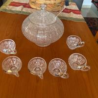 Servizio in cristallo Bohemia originale