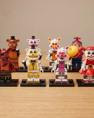 Set 10 Minifigure Five Nights at Freddy's (FNAF)