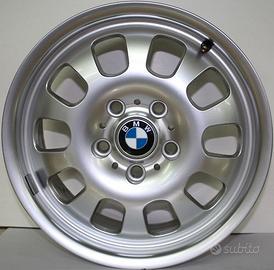 4 cerchi in lega originali serie 3 BMW 6,5J x 15