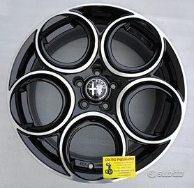 4 set Cerchi In Lega NUOVI Da 18 Per Alfa Romeo