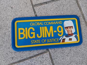 BIG JIM TARGA GLOBAL COMMAND VINTAGE 