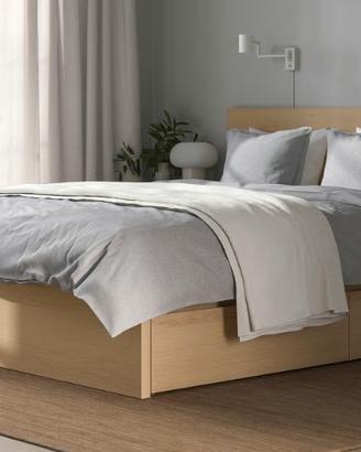 Struttura letto con contenitore 