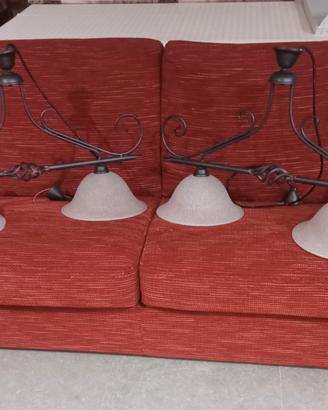 Coppia di lampadari 