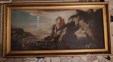 Lotto 4 Quadri Vintage - Riproduzioni d'Arte