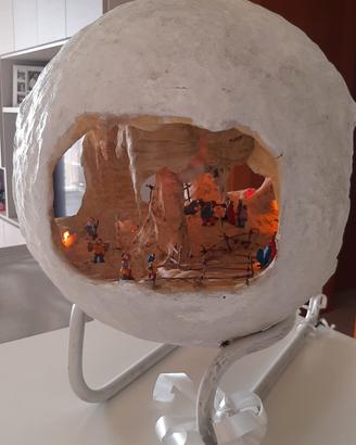 Presepe artigianale di grande valore artistico