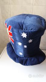 Cappello a cilindro Forst in velluto blu