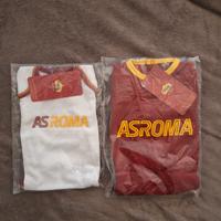 Completo baby AS Roma – body + tutina | Taglia 6 m