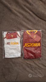 Completo baby AS Roma – body + tutina | Taglia 6 m