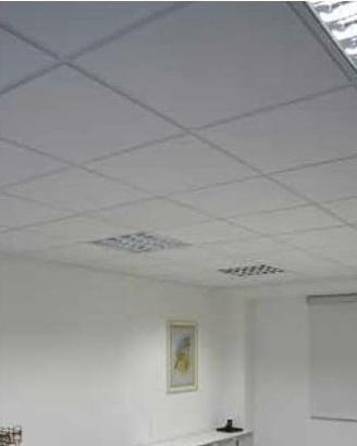 Controsoffitto in pannelli 60x60 completo