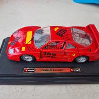 MODELLO 1/24 FERRARI F40 1987 BBURAGO ITALIA 