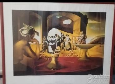 Quadro Dali' - "Il mercato degli schiavi"