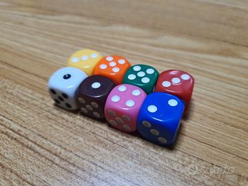 Set 8 Dadi da gioco