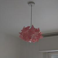 Lampadario a sospensione con farfalle