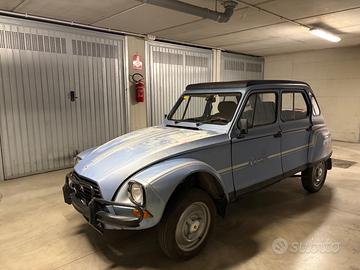 Citroen Dyane 6 Edelweiss conservata prima vernice
