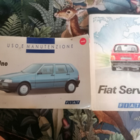 Manuali istruzione Fiat uno e punto