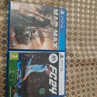 mad max e fc 24 per ps5