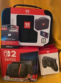 Nintendo Switch 2 Mario Kart World + accessori