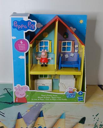 La casa di Peppa Pig  con accessori Hasbro