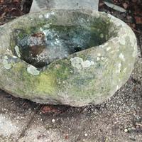 Antica fontana in pietra 