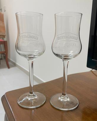Coppia Calici Degustazione Grappa Bertagnolli
