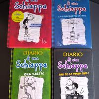 set libri diario di una schiappa 