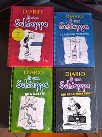set libri diario di una schiappa 