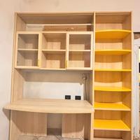 Libreria piu scrivania per cameretta ragazzi