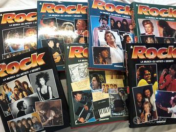 Enciclopedia "i grandi del rock "110 lp+7volumi