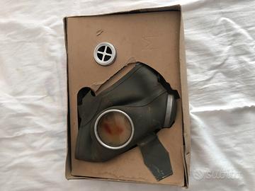 Maschera Anti Gas Tedesca Luftschutz Ww2 Civile
