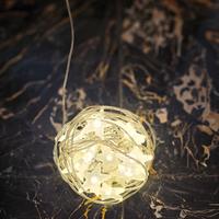 Mini luci natalizie  bianche forma stella Ikea