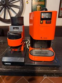 Macchina caffè e macina caffe' vintage Gaggia
