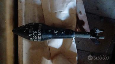 bomba da fucile inerte per esercitazione militare 