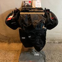 Coppia di borse laterali in Cordura Xstream